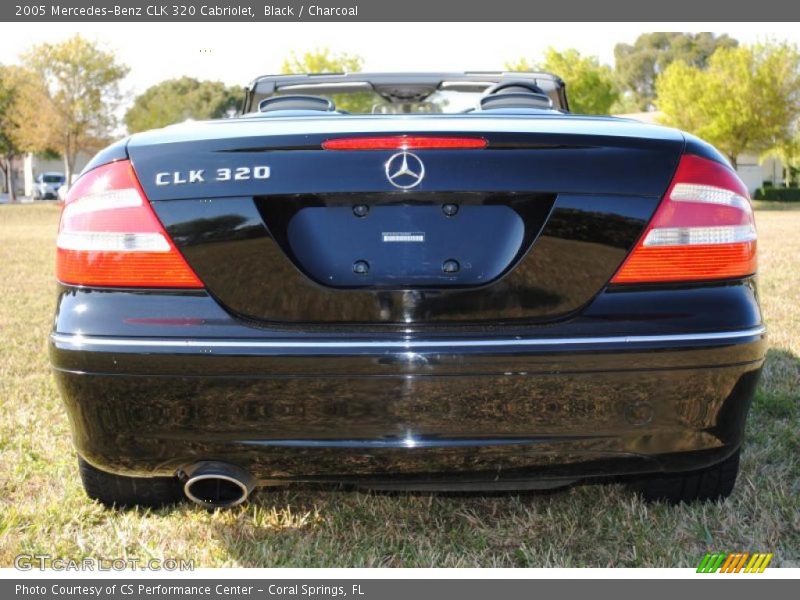 Black / Charcoal 2005 Mercedes-Benz CLK 320 Cabriolet