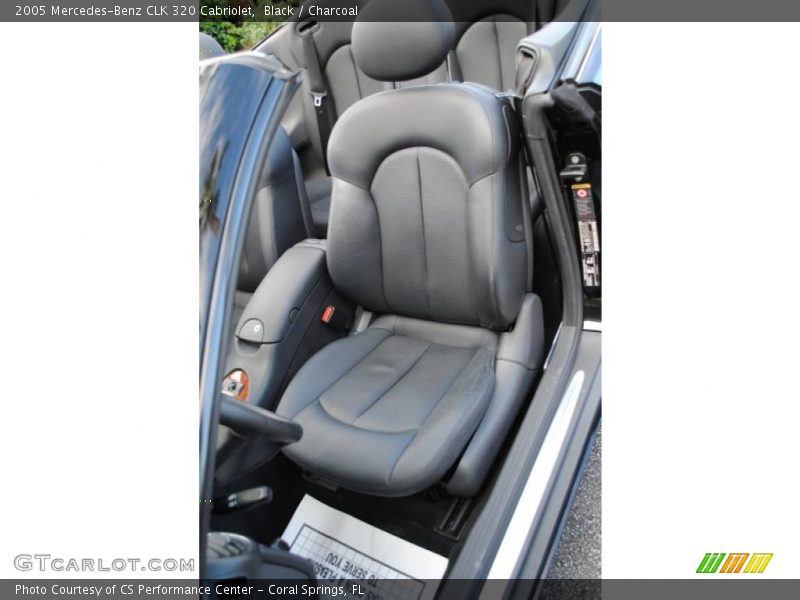 Black / Charcoal 2005 Mercedes-Benz CLK 320 Cabriolet