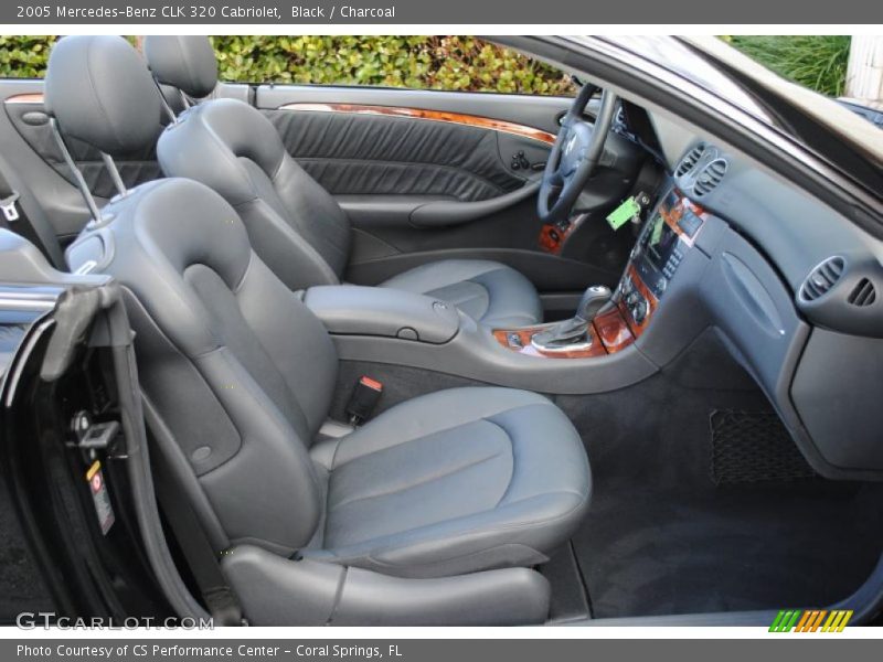 Black / Charcoal 2005 Mercedes-Benz CLK 320 Cabriolet