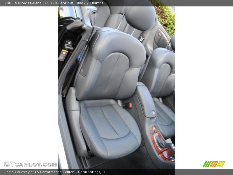 Black / Charcoal 2005 Mercedes-Benz CLK 320 Cabriolet