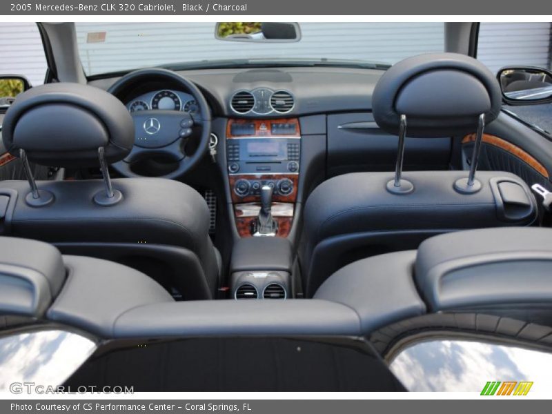 Black / Charcoal 2005 Mercedes-Benz CLK 320 Cabriolet