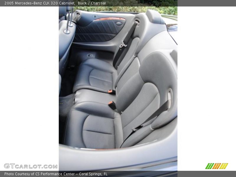Black / Charcoal 2005 Mercedes-Benz CLK 320 Cabriolet