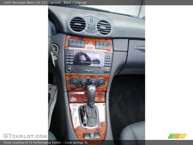 Black / Charcoal 2005 Mercedes-Benz CLK 320 Cabriolet