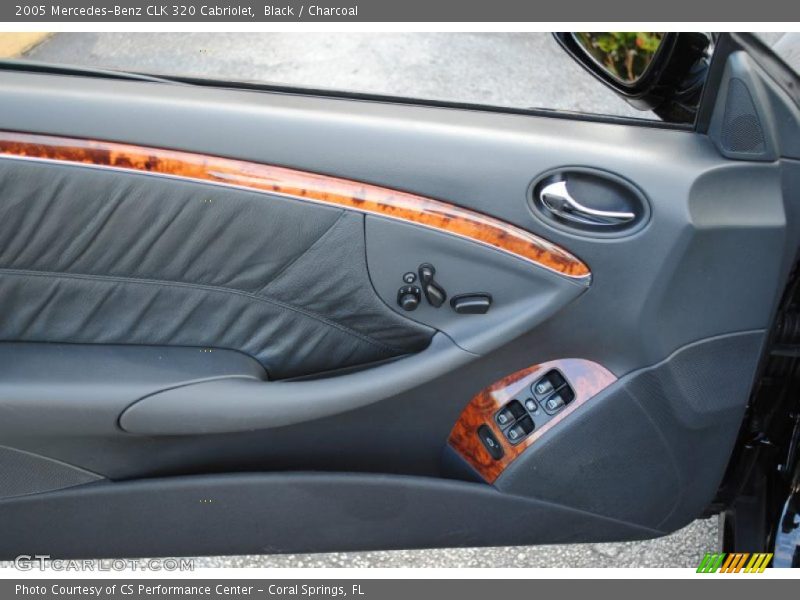 Black / Charcoal 2005 Mercedes-Benz CLK 320 Cabriolet