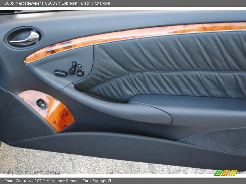 Black / Charcoal 2005 Mercedes-Benz CLK 320 Cabriolet