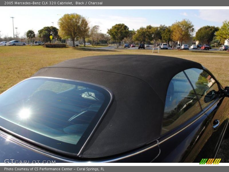 Black / Charcoal 2005 Mercedes-Benz CLK 320 Cabriolet