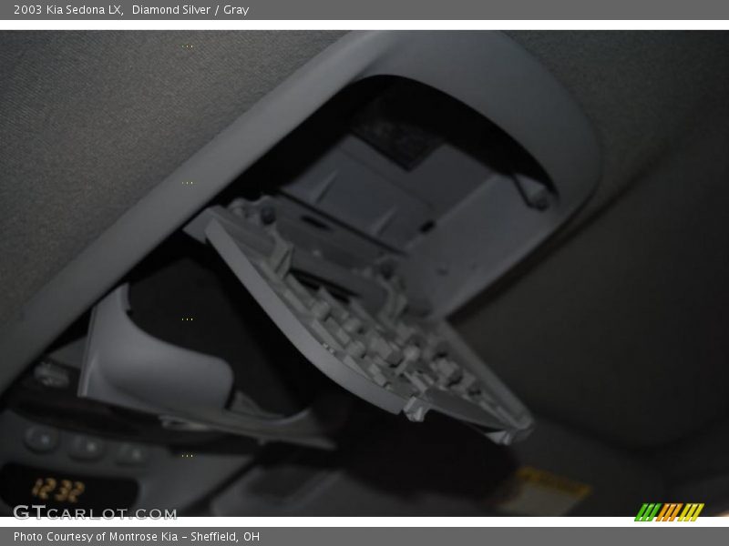 Diamond Silver / Gray 2003 Kia Sedona LX