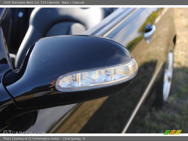 Black / Charcoal 2005 Mercedes-Benz CLK 320 Cabriolet