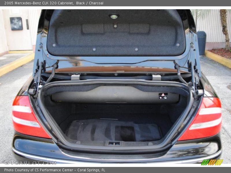Black / Charcoal 2005 Mercedes-Benz CLK 320 Cabriolet