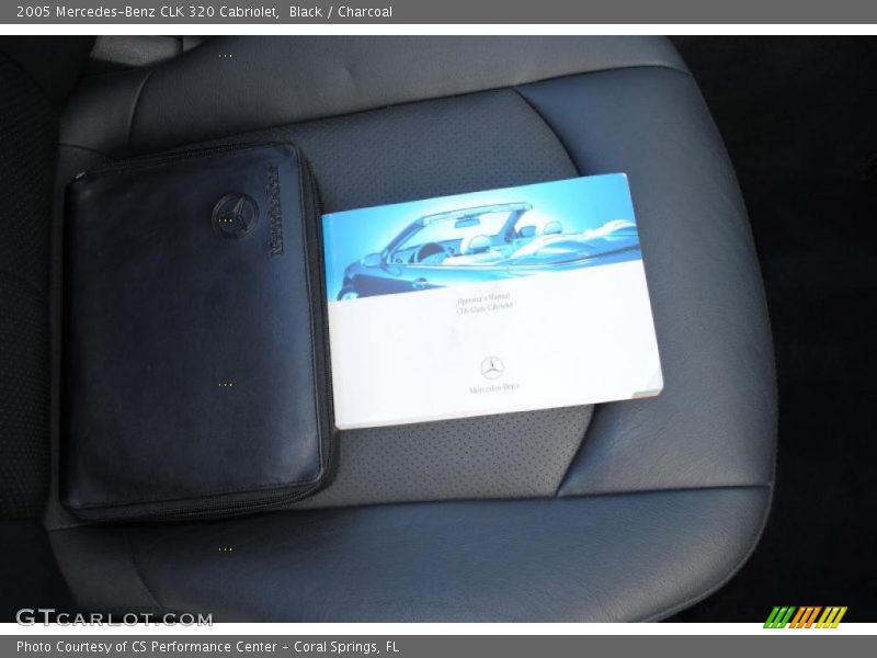 Black / Charcoal 2005 Mercedes-Benz CLK 320 Cabriolet