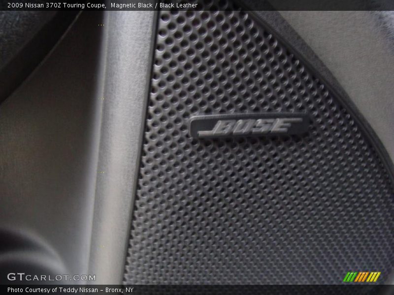 Magnetic Black / Black Leather 2009 Nissan 370Z Touring Coupe