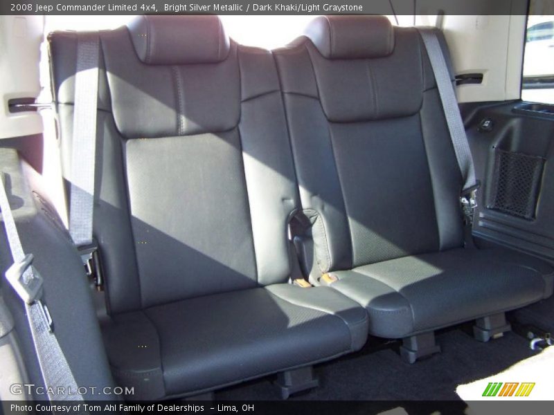 Bright Silver Metallic / Dark Khaki/Light Graystone 2008 Jeep Commander Limited 4x4