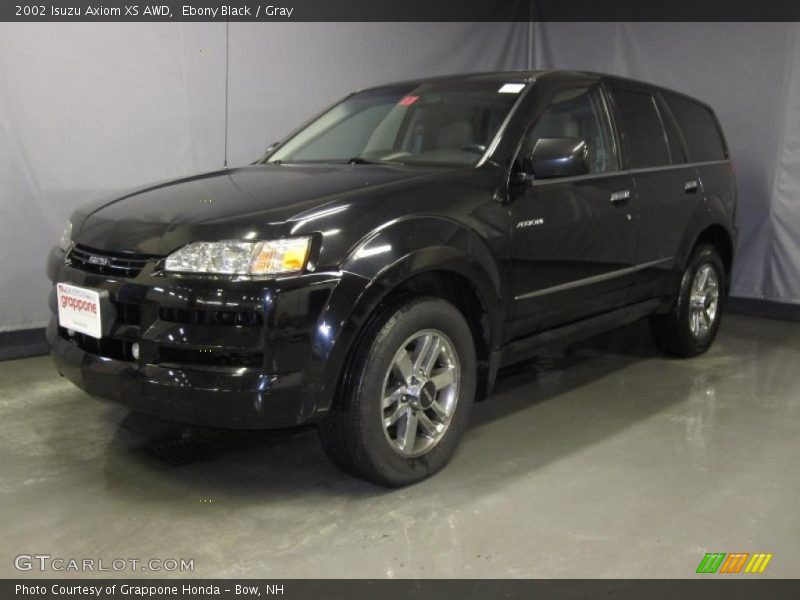 Ebony Black / Gray 2002 Isuzu Axiom XS AWD