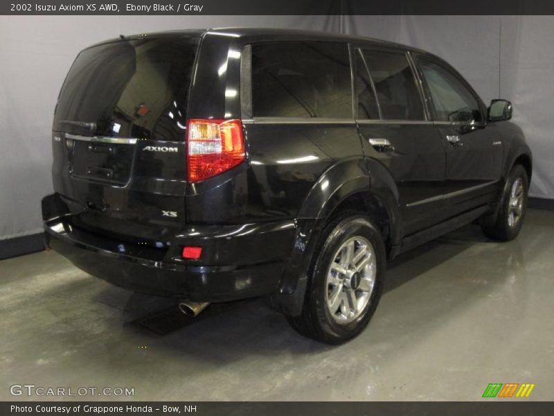 Ebony Black / Gray 2002 Isuzu Axiom XS AWD