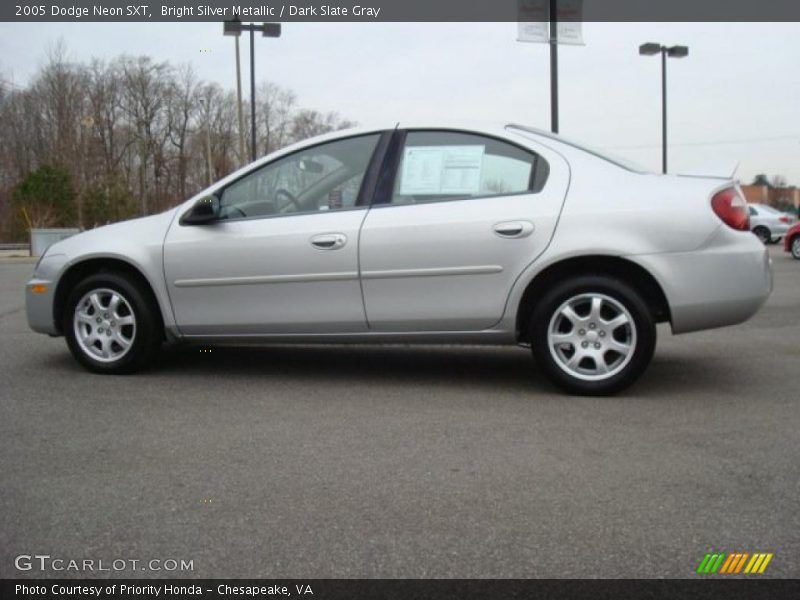 Bright Silver Metallic / Dark Slate Gray 2005 Dodge Neon SXT