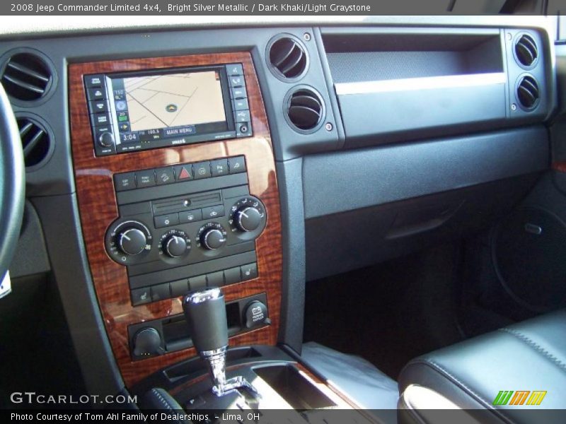 Bright Silver Metallic / Dark Khaki/Light Graystone 2008 Jeep Commander Limited 4x4