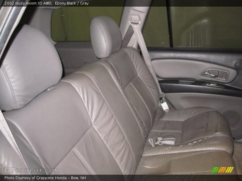 Ebony Black / Gray 2002 Isuzu Axiom XS AWD