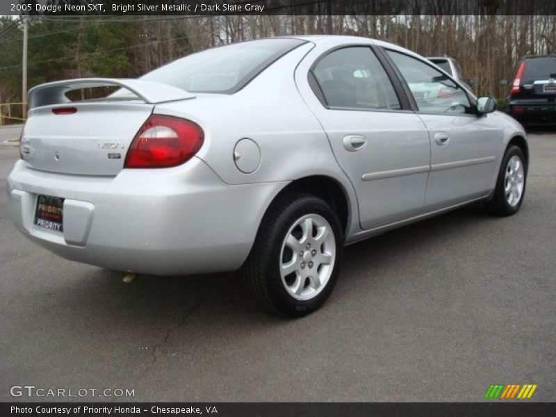 Bright Silver Metallic / Dark Slate Gray 2005 Dodge Neon SXT