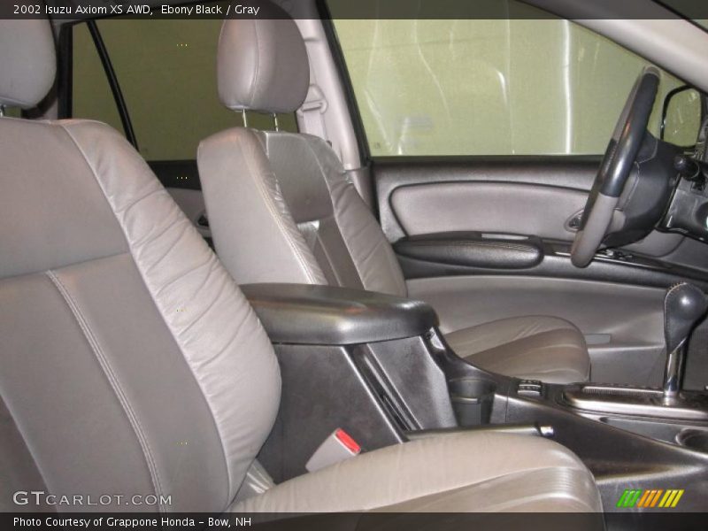 Ebony Black / Gray 2002 Isuzu Axiom XS AWD