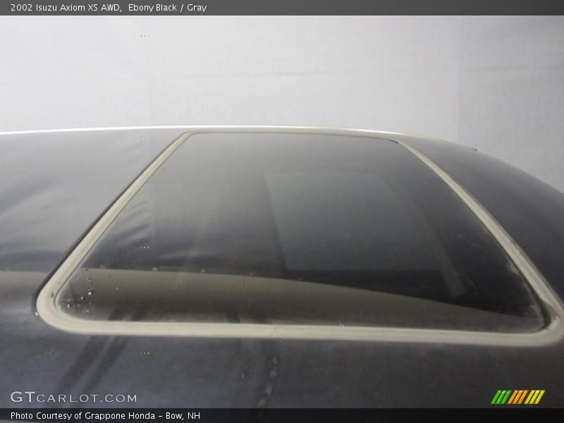 Ebony Black / Gray 2002 Isuzu Axiom XS AWD