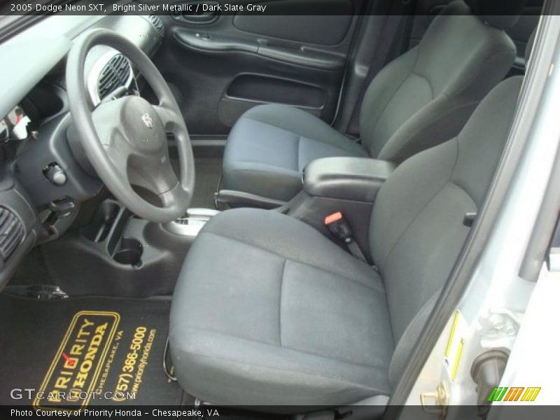 Bright Silver Metallic / Dark Slate Gray 2005 Dodge Neon SXT