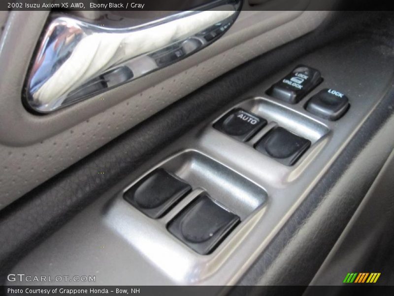 Ebony Black / Gray 2002 Isuzu Axiom XS AWD