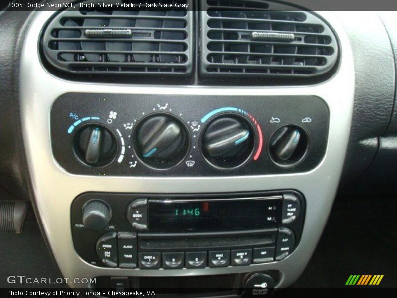 Bright Silver Metallic / Dark Slate Gray 2005 Dodge Neon SXT