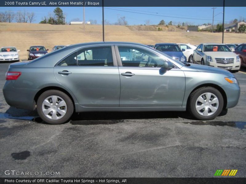 Aloe Green Metallic / Bisque 2008 Toyota Camry LE