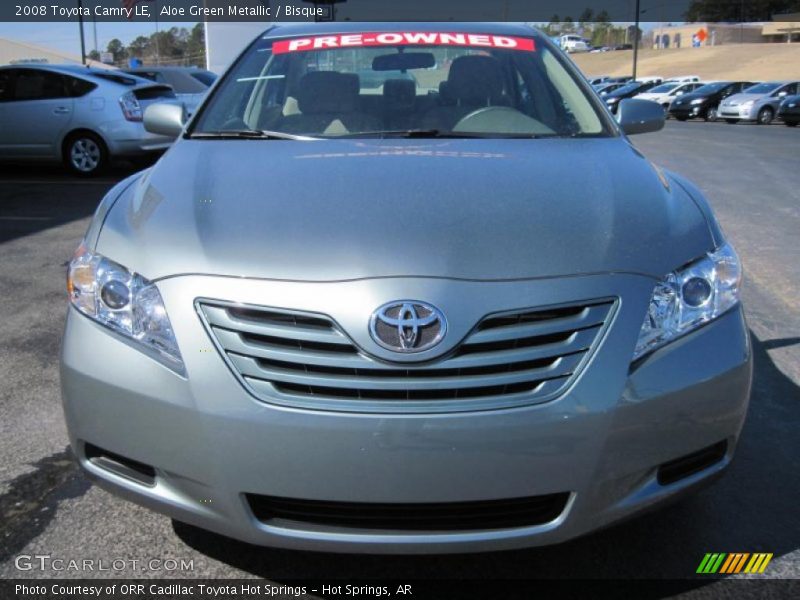 Aloe Green Metallic / Bisque 2008 Toyota Camry LE
