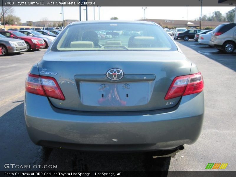 Aloe Green Metallic / Bisque 2008 Toyota Camry LE