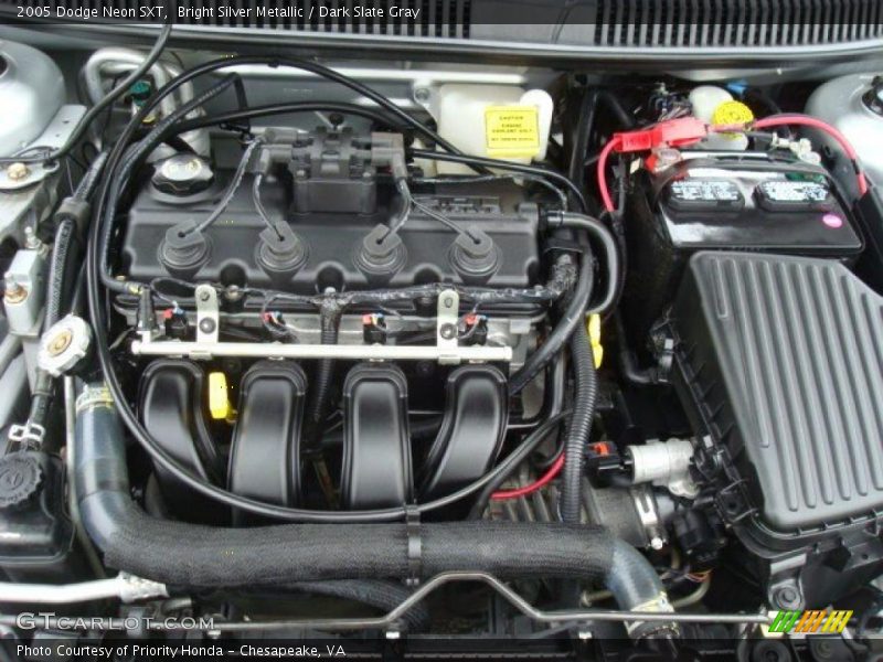 Bright Silver Metallic / Dark Slate Gray 2005 Dodge Neon SXT