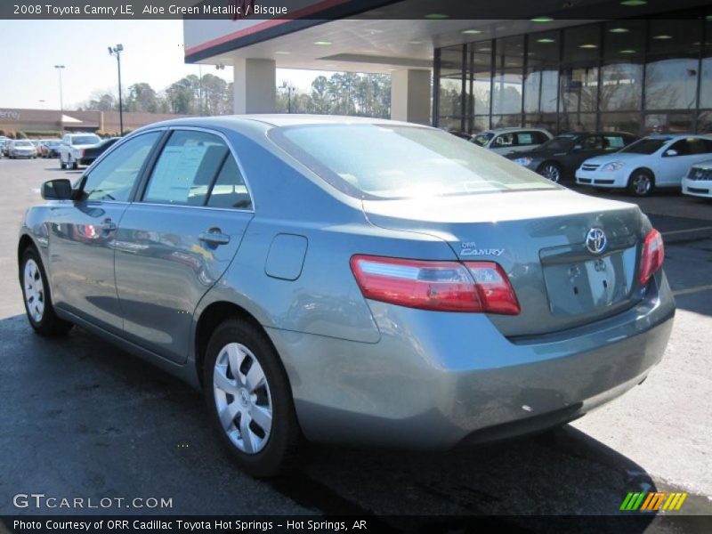 Aloe Green Metallic / Bisque 2008 Toyota Camry LE