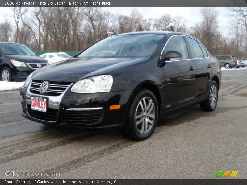 Black / Anthracite Black 2006 Volkswagen Jetta 2.5 Sedan