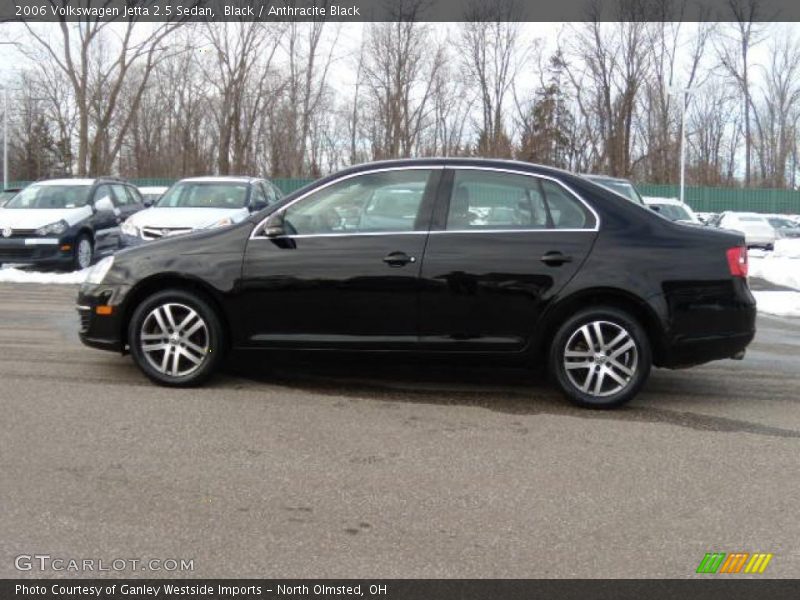 Black / Anthracite Black 2006 Volkswagen Jetta 2.5 Sedan