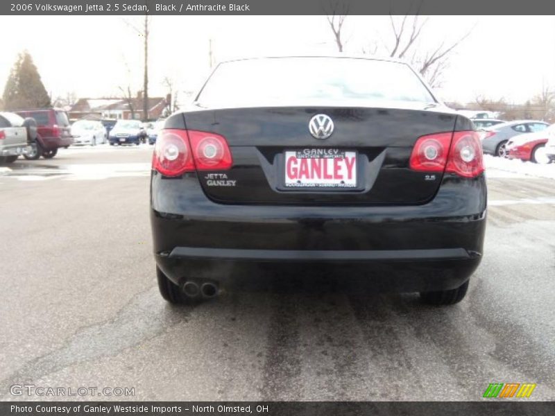 Black / Anthracite Black 2006 Volkswagen Jetta 2.5 Sedan