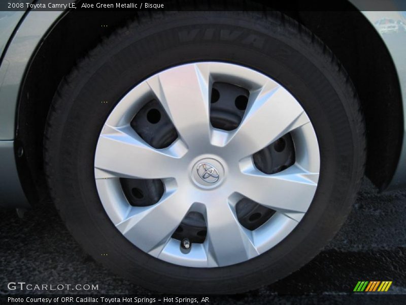 Aloe Green Metallic / Bisque 2008 Toyota Camry LE