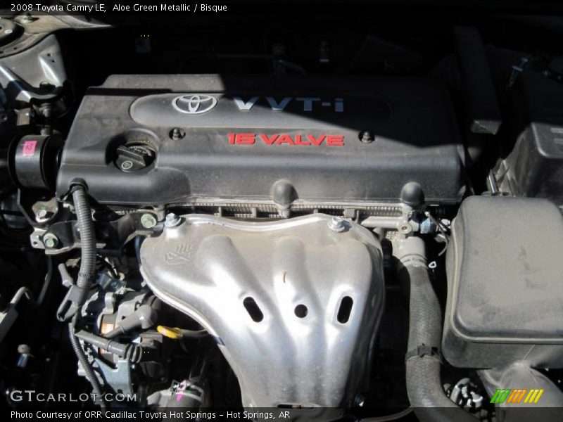 Aloe Green Metallic / Bisque 2008 Toyota Camry LE