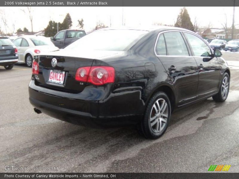 Black / Anthracite Black 2006 Volkswagen Jetta 2.5 Sedan
