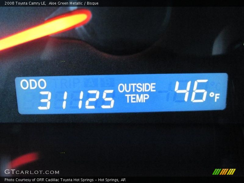 Aloe Green Metallic / Bisque 2008 Toyota Camry LE