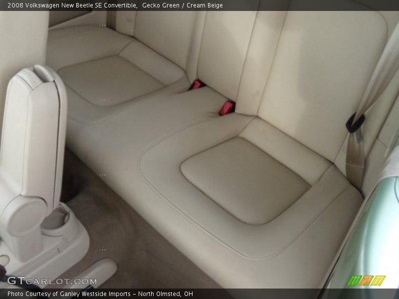 Gecko Green / Cream Beige 2008 Volkswagen New Beetle SE Convertible