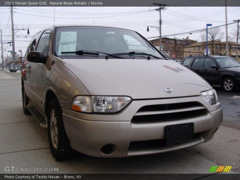 Natural Beige Metallic / Mocha 2001 Nissan Quest GXE