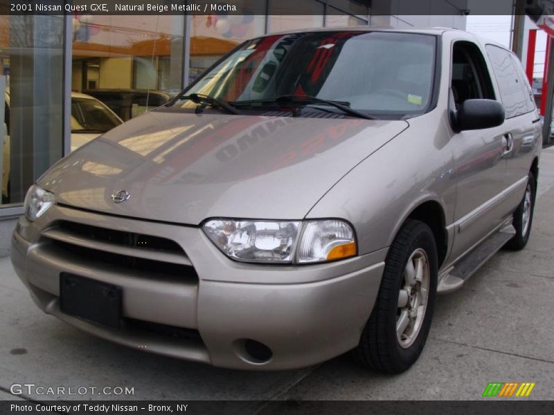 Natural Beige Metallic / Mocha 2001 Nissan Quest GXE