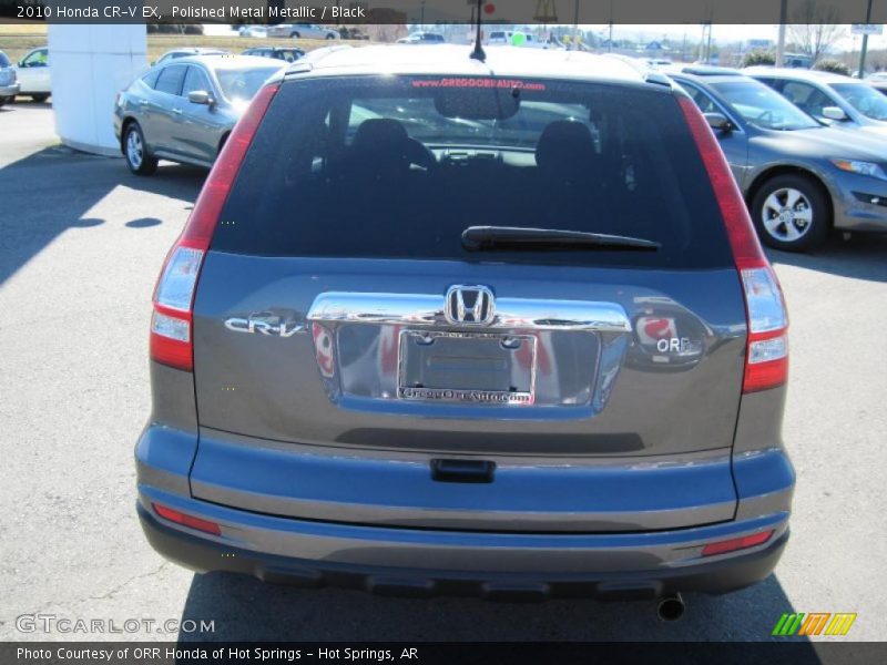 Polished Metal Metallic / Black 2010 Honda CR-V EX