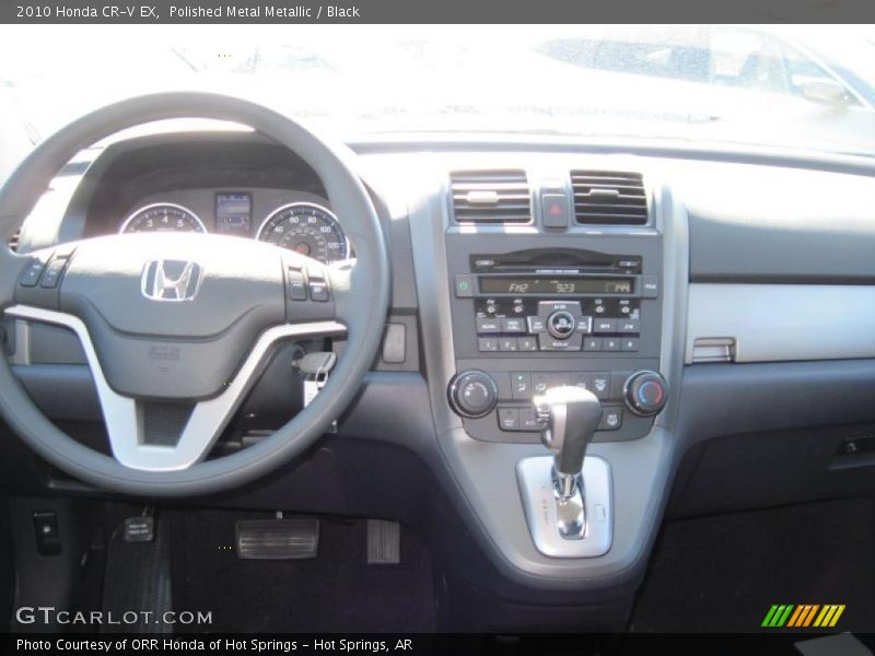 Polished Metal Metallic / Black 2010 Honda CR-V EX