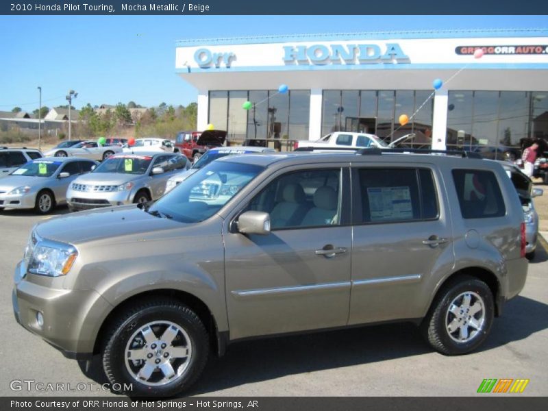 Mocha Metallic / Beige 2010 Honda Pilot Touring