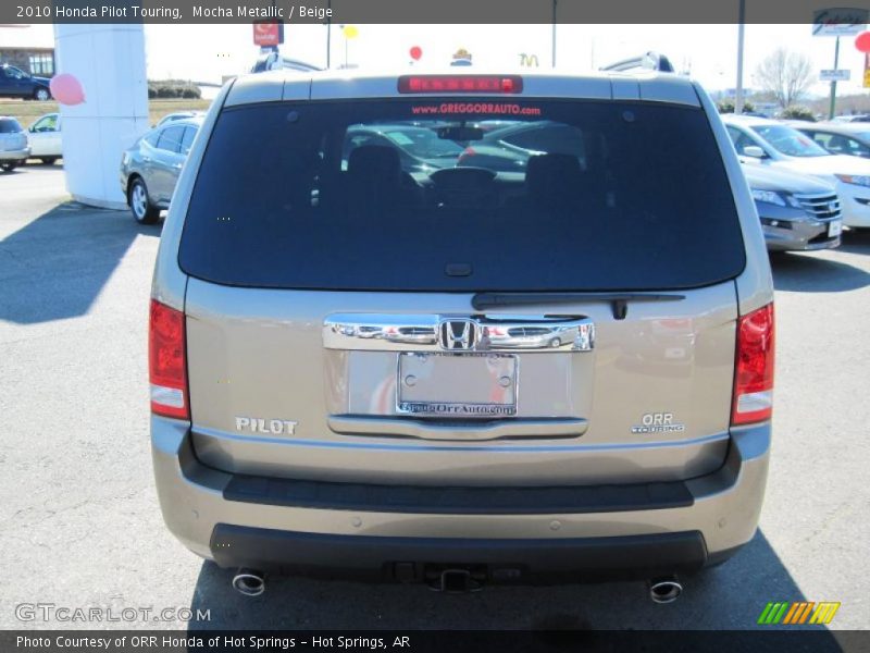 Mocha Metallic / Beige 2010 Honda Pilot Touring