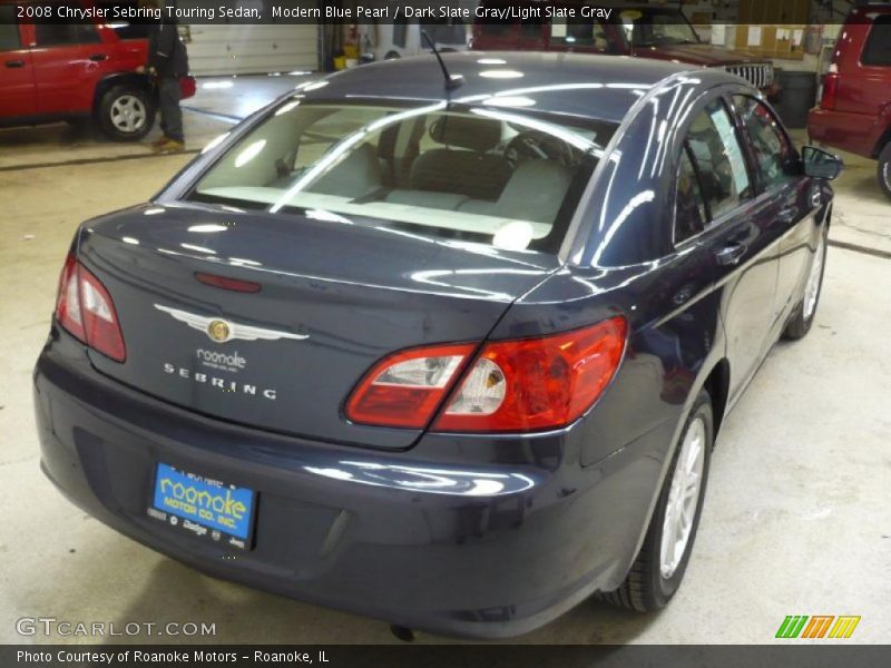 Modern Blue Pearl / Dark Slate Gray/Light Slate Gray 2008 Chrysler Sebring Touring Sedan