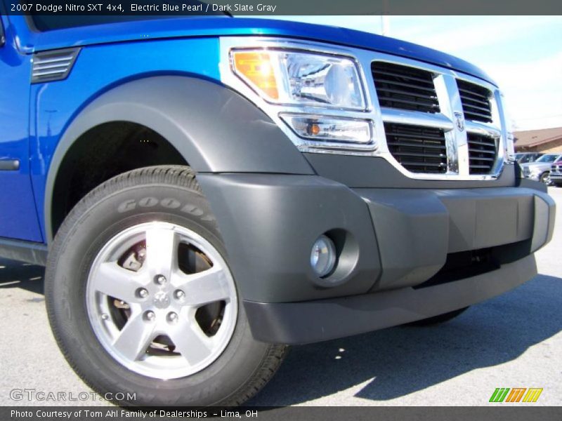 Electric Blue Pearl / Dark Slate Gray 2007 Dodge Nitro SXT 4x4