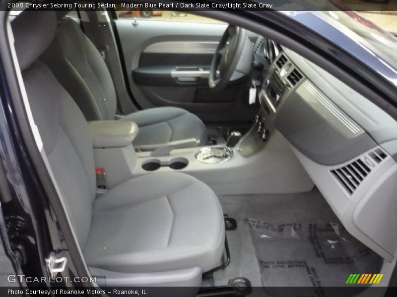 Modern Blue Pearl / Dark Slate Gray/Light Slate Gray 2008 Chrysler Sebring Touring Sedan