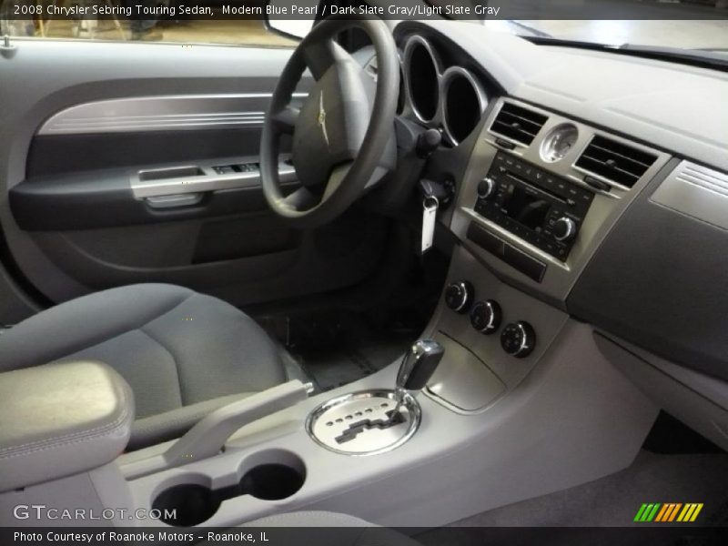 Modern Blue Pearl / Dark Slate Gray/Light Slate Gray 2008 Chrysler Sebring Touring Sedan